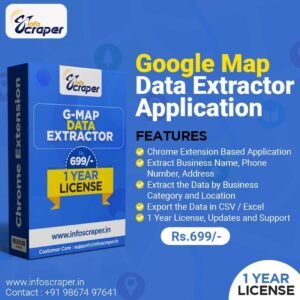 Google Map Data Extractor Application
