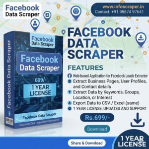 Facebook Data Scrapper