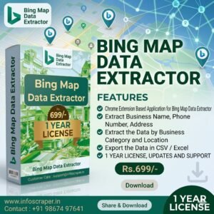 Bing Map Deta Extractor