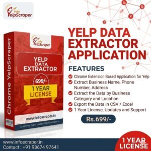 Yelp Data Extractor Application